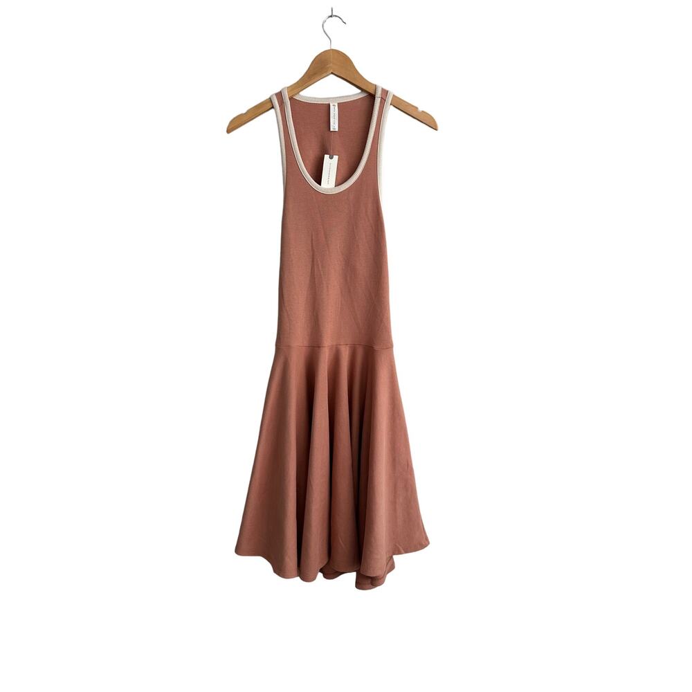 Anthropologie Daily Practice Cotton Sporty Fit and Flare Back Cutout Dress Large - Picture 5 of 7